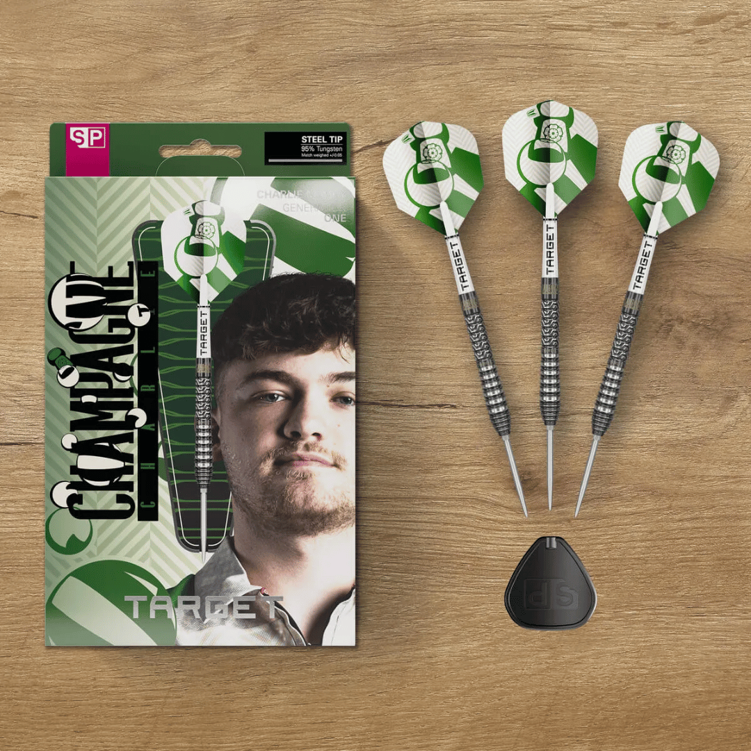 TARGET CHARLIE MANBY G1 SP 95% TUNGSTEN STEEL TIP DARTS