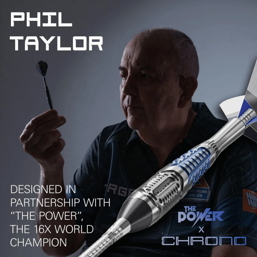 TARGET PHIL TAYLOR CHRONO SP 95% TUNGSTEN STEEL TIP DARTS