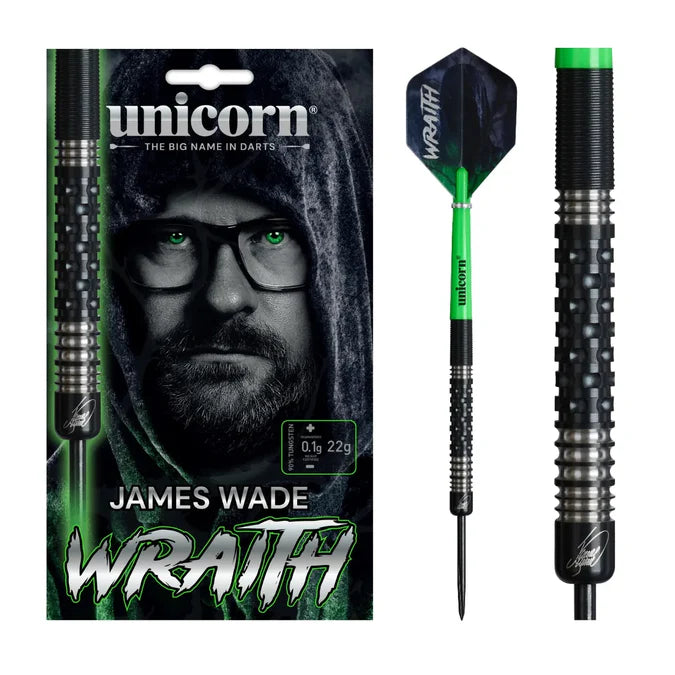 James Wade Phase 2 Wraith 90% Tungsten Steel Tip Darts