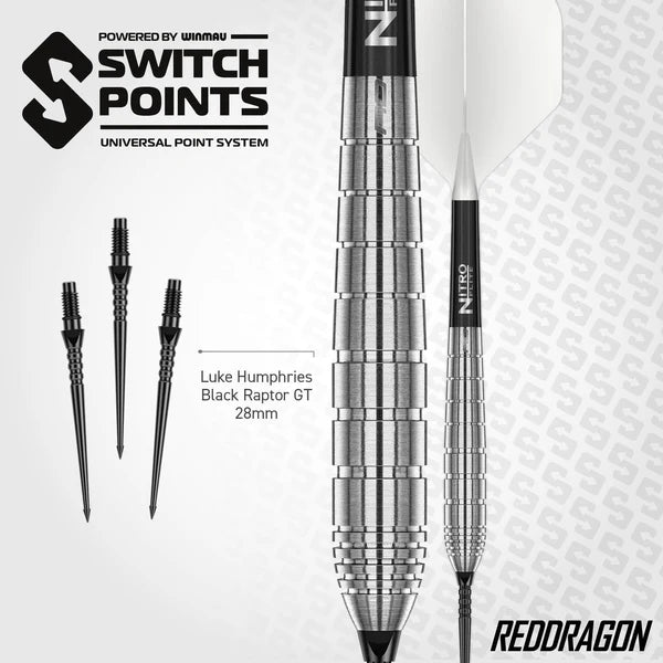 Luke Humphries TX1 90% Tungsten Switch Point Darts