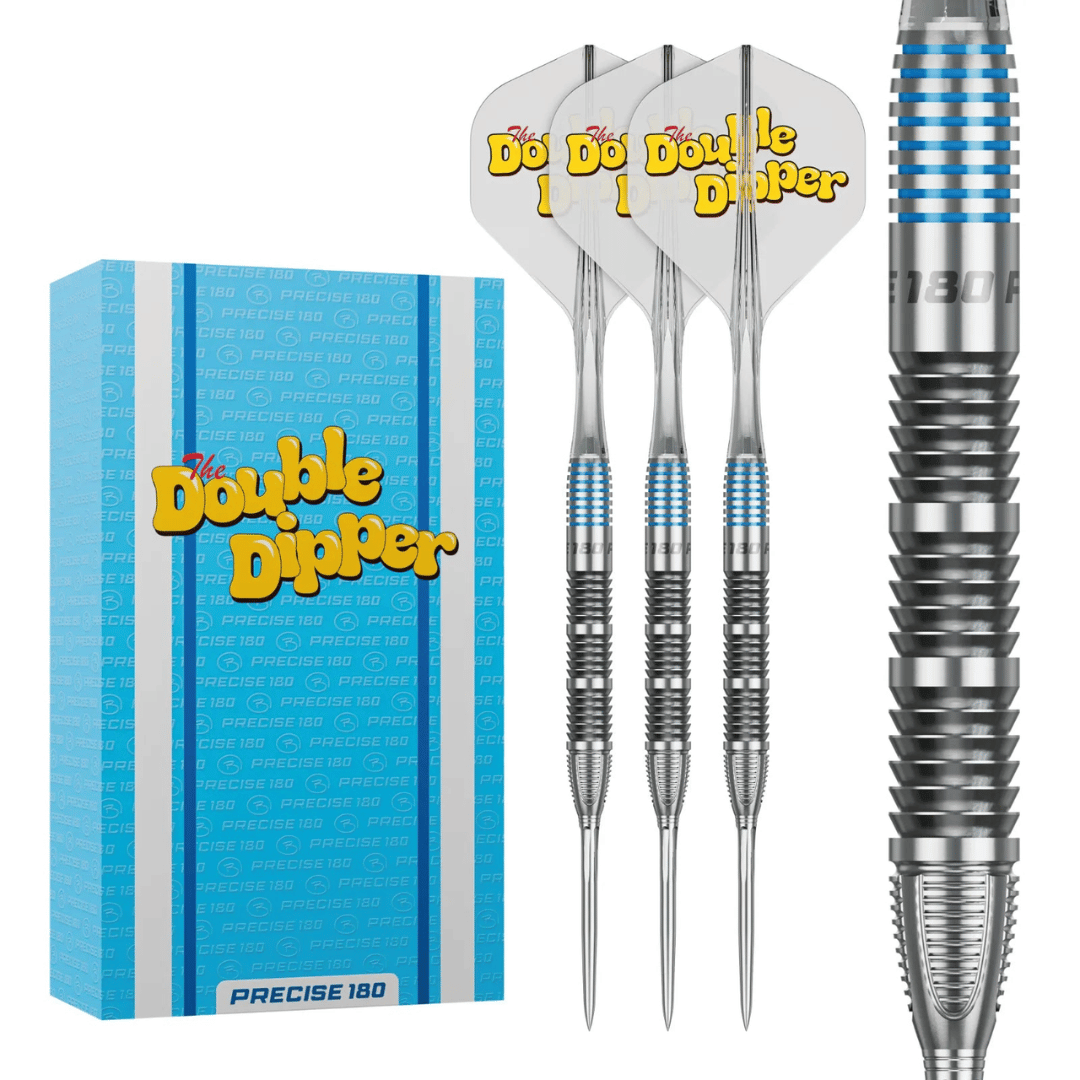 PRECISE180 BELA “DOUBLE DIPPER” SUP 90% TUNGSTEN STEEL TIP DARTS