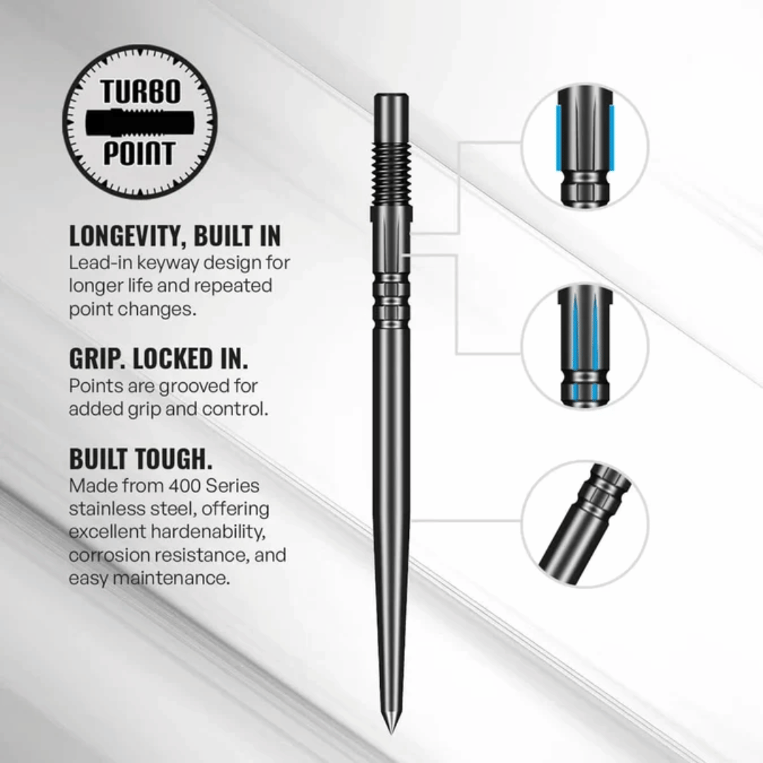 Shot Goths Wulfaz TP 90% Tungsten Steel Tip Darts (TP)