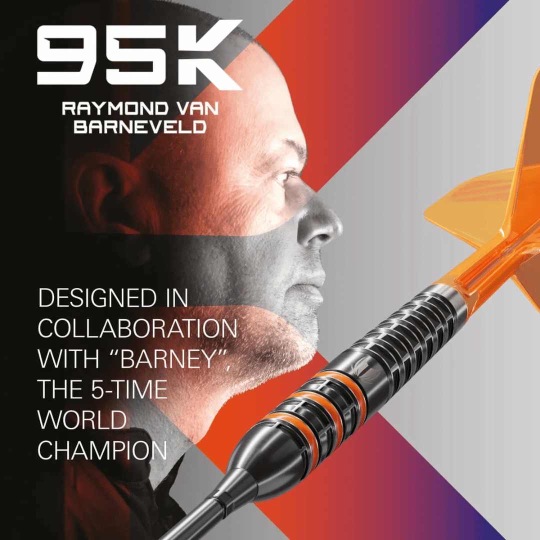 TARGET RAYMOND VAN BARNEVELD 95K SP 95% TUNGSTEN STEEL TIP DARTS