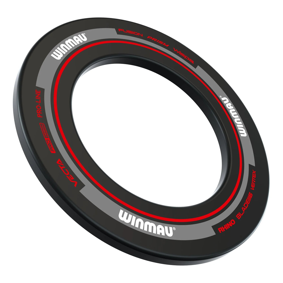 Winmau Advance Black and Red Dartboard Surround