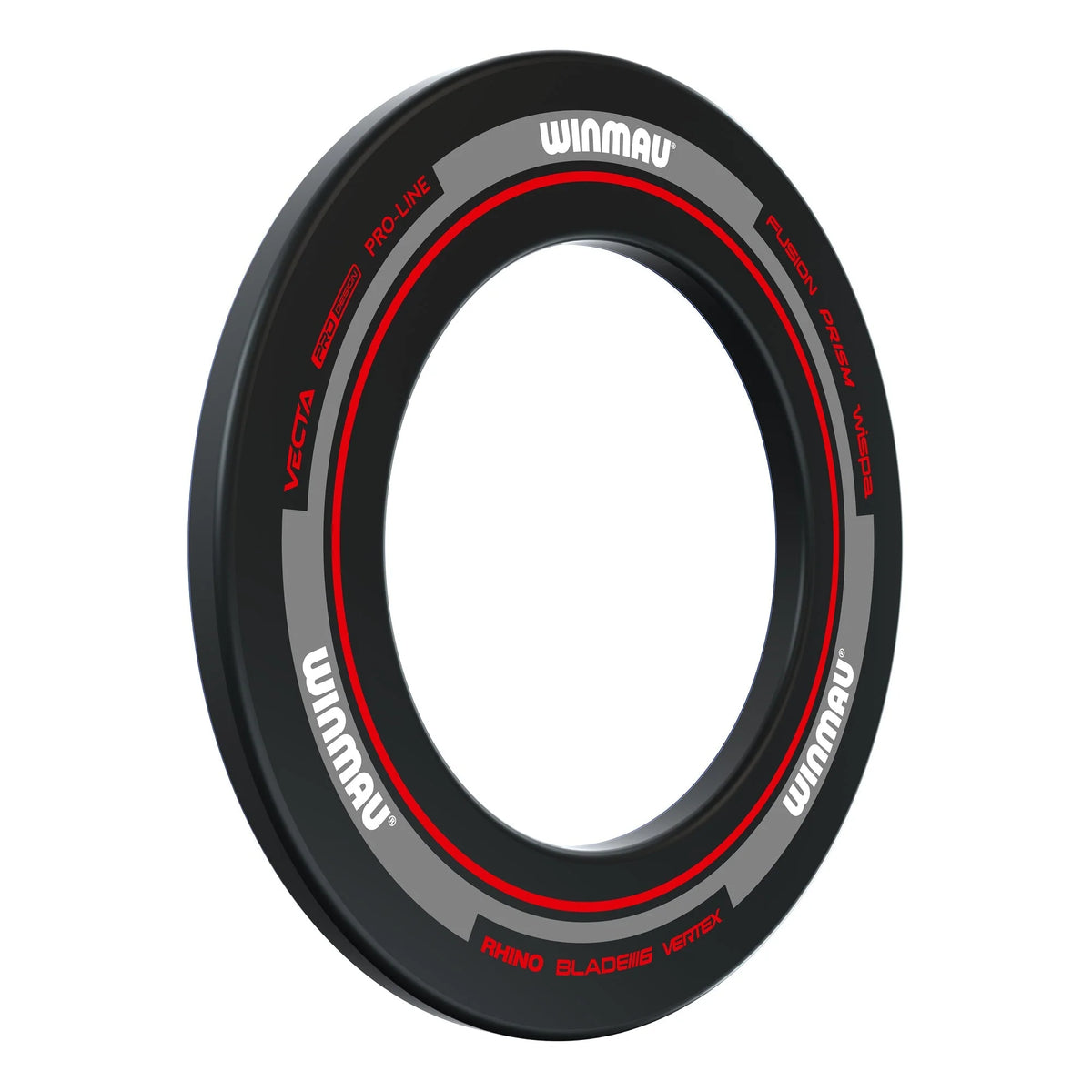 Winmau Advance Black and Red Dartboard Surround