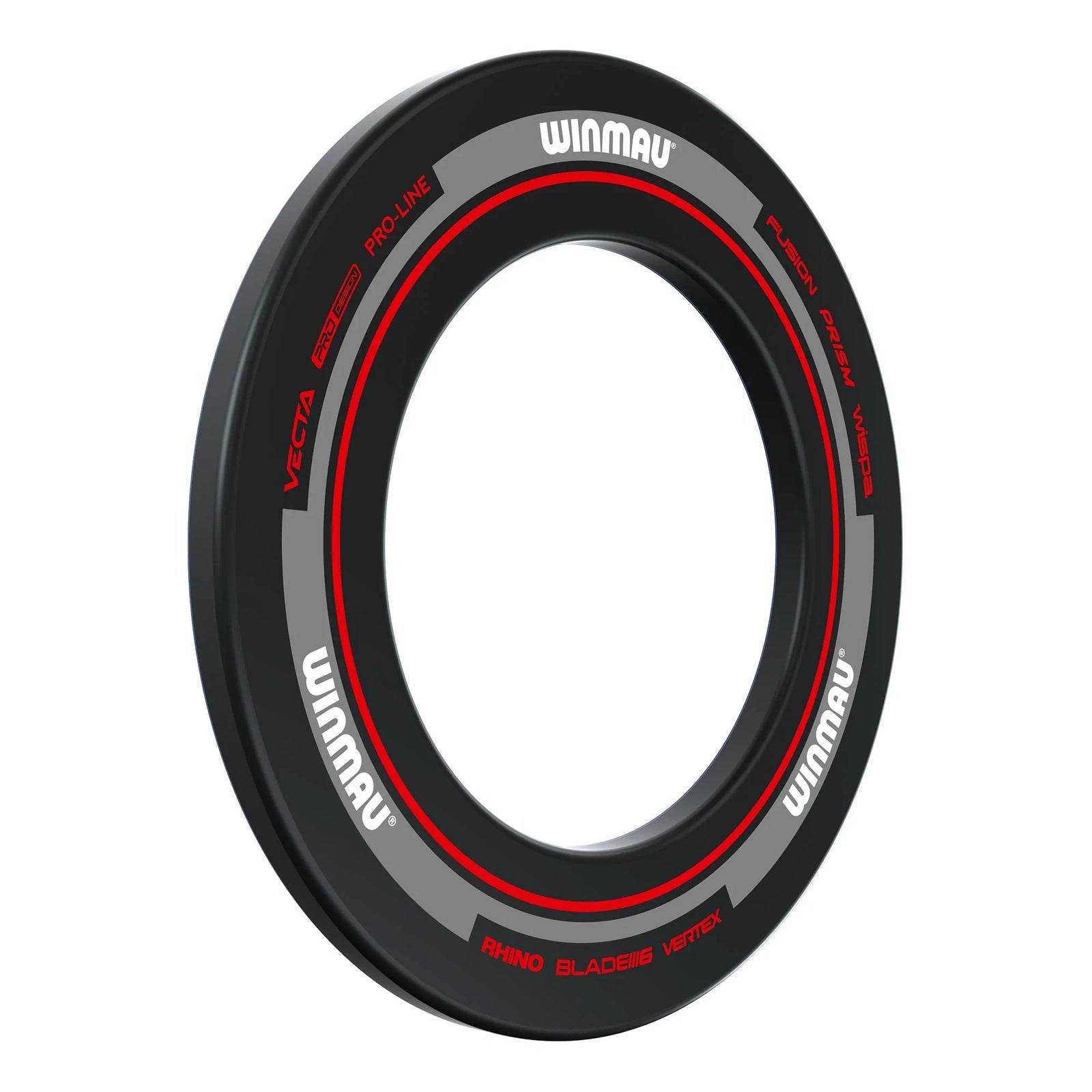 Winmau Advance Black and Red Dartboard Surround
