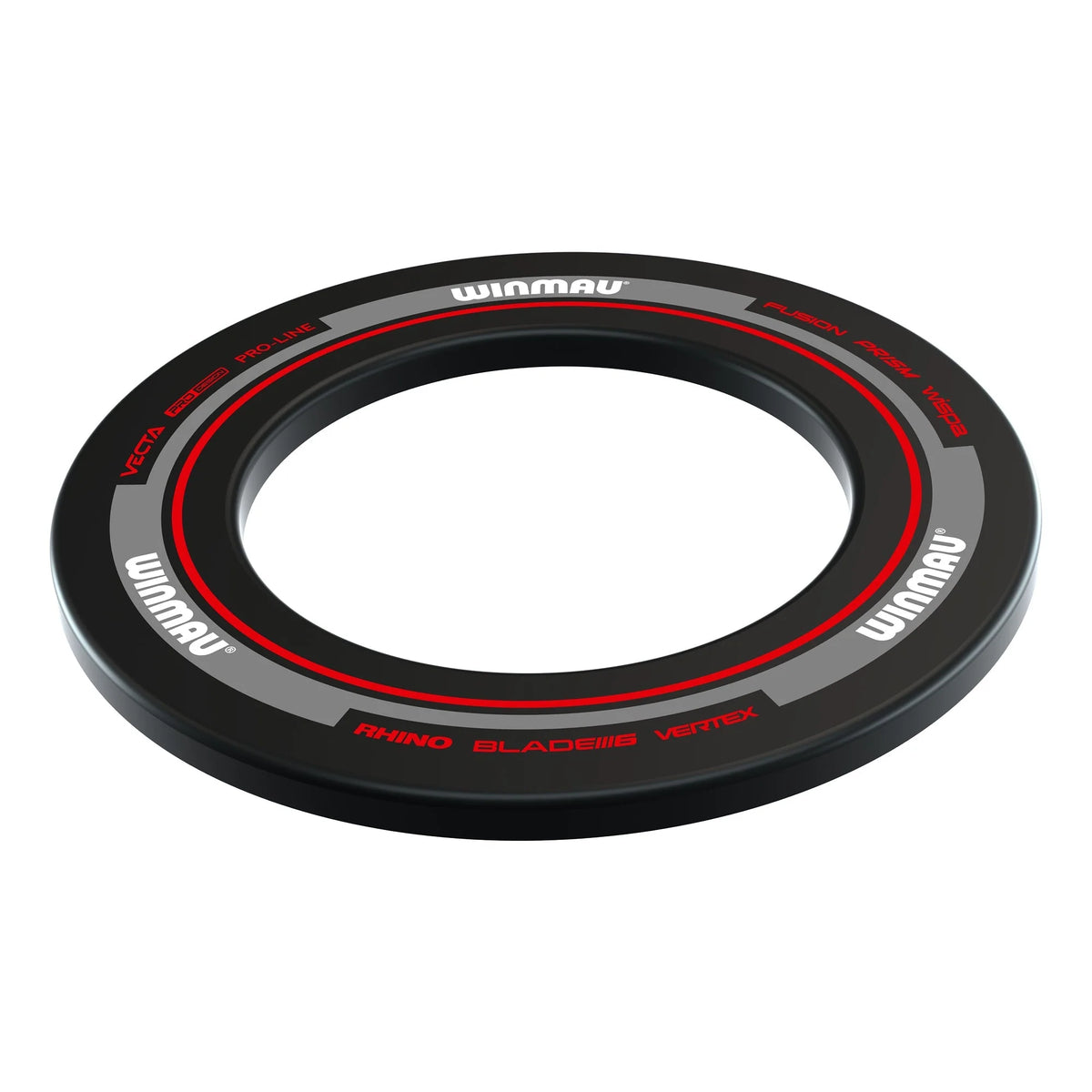 Winmau Advance Black and Red Dartboard Surround