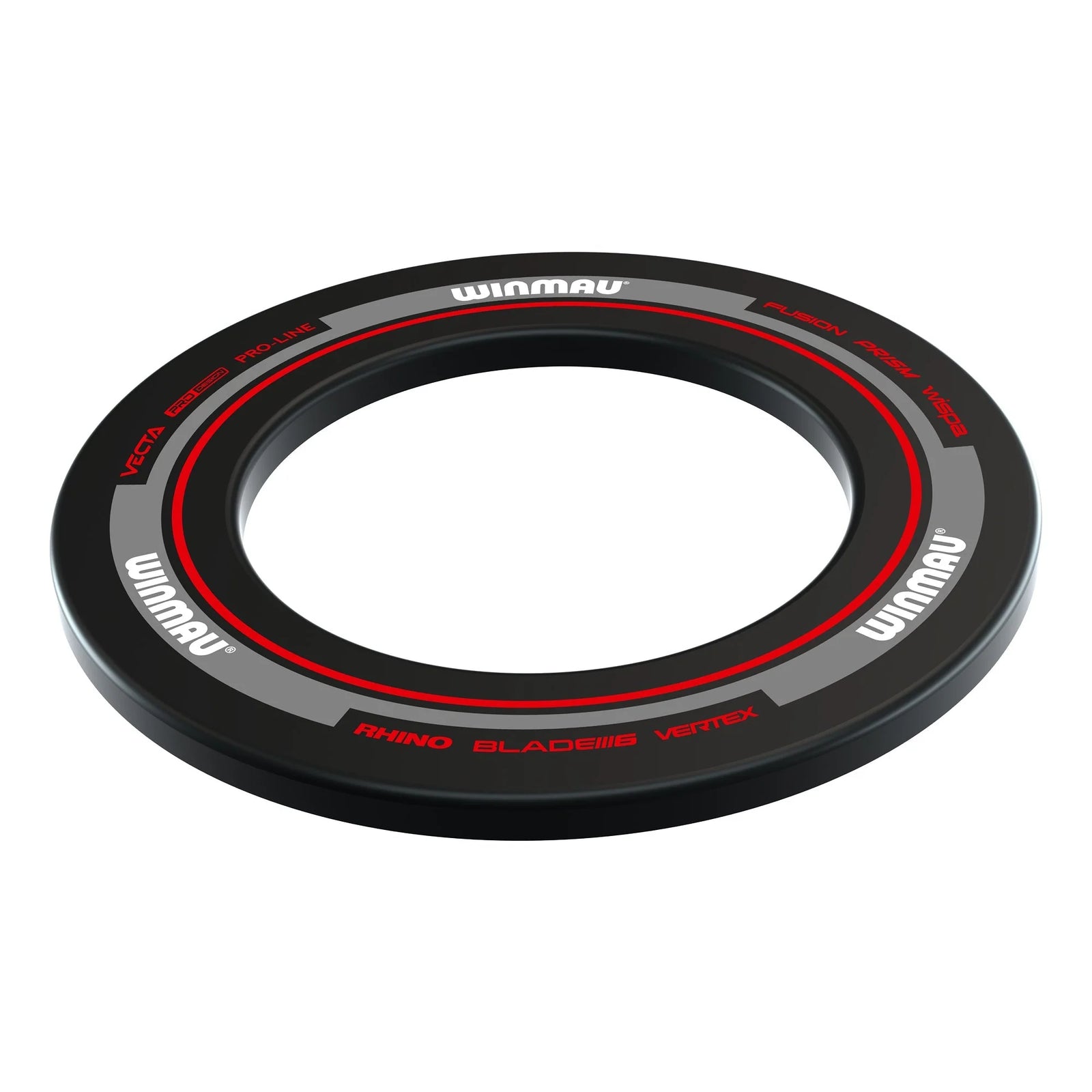 Winmau Advance Black and Red Dartboard Surround